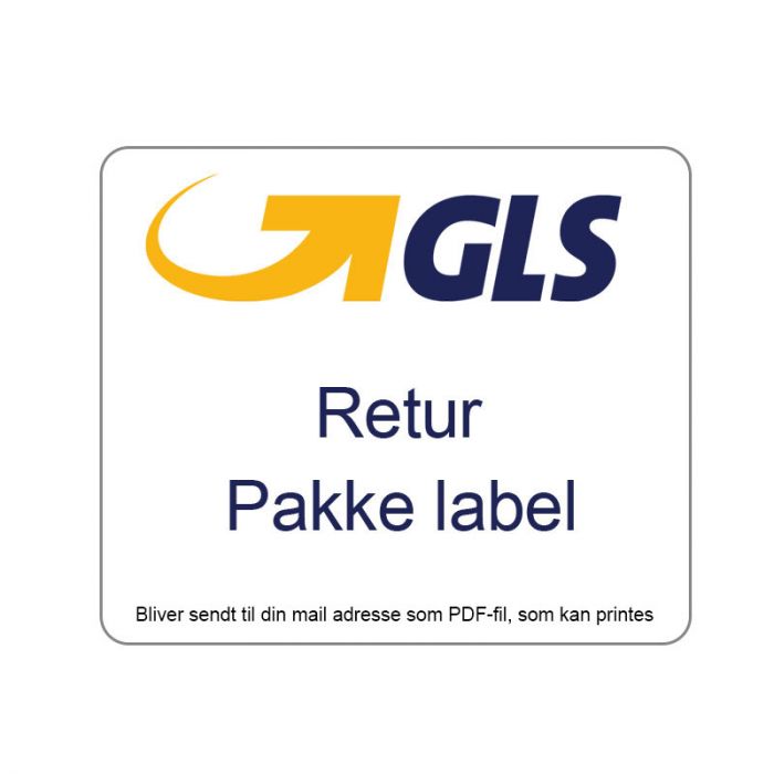 Returlabel  - Retur via GLS PakkeShop - max. 20 kg 